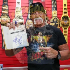 Hogan's Beach Shop AUTOGRAPHED MEDIA Hulk Hogan Signed My Life Outside The Ring Book