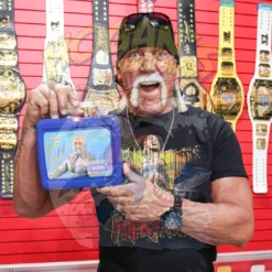 Hogan's Beach Shop Hulk Hogan Signed Vintage Thermos Lunch Box