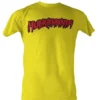 Hogan's Beach Shop Yellow Hulkamania Shirt CLOTHING