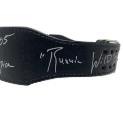 Hogan's Beach Shop BELTS Black Hulk Hogan Signed Weight Belt 5 Hogan's Beach Shop BELTS Black Hulk Hogan Signed Weight Belt