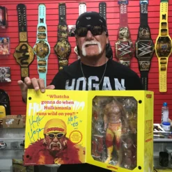 Hogan's Beach Shop Hulk Hogan Signed Storm Collectibles Action Figure AUTOGRAPHED TOYS & FIGURES 9 Hogan's Beach Shop Hulk Hogan Signed Storm Collectibles Action Figure AUTOGRAPHED TOYS & FIGURES