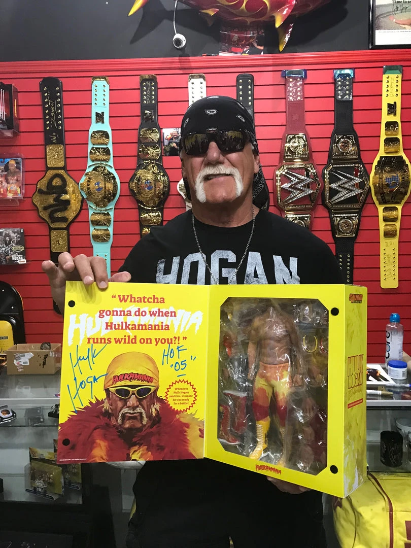 Hogan's Beach Shop Hulk Hogan Signed Storm Collectibles Action Figure AUTOGRAPHED TOYS & FIGURES 5 Hogan's Beach Shop Hulk Hogan Signed Storm Collectibles Action Figure AUTOGRAPHED TOYS & FIGURES