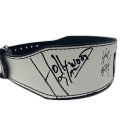 Hogan's Beach Shop AUTOGRAPHED WEIGHT BELTS Nwo Cardillo Weightbelt Signed