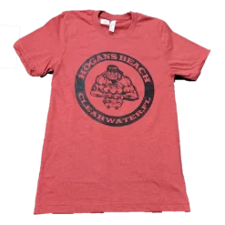Hogan's Beach Shop CLOTHING HBS Circle Crab Red Tee