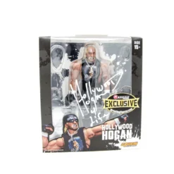 Hogan's Beach Shop Hulk Hogan Signed Hollywood Ringside Collectibles Action Figure