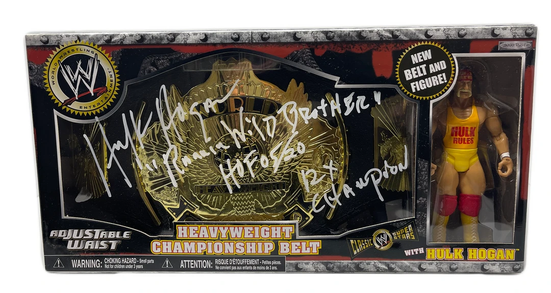 Hogan's Beach Shop AUTOGRAPHED TOYS & FIGURES WWE Classic Super Stars Kids Adjustable Waist Signed W Toy 1 Hogan's Beach Shop AUTOGRAPHED TOYS & FIGURES WWE Classic Super Stars Kids Adjustable Waist Signed W Toy