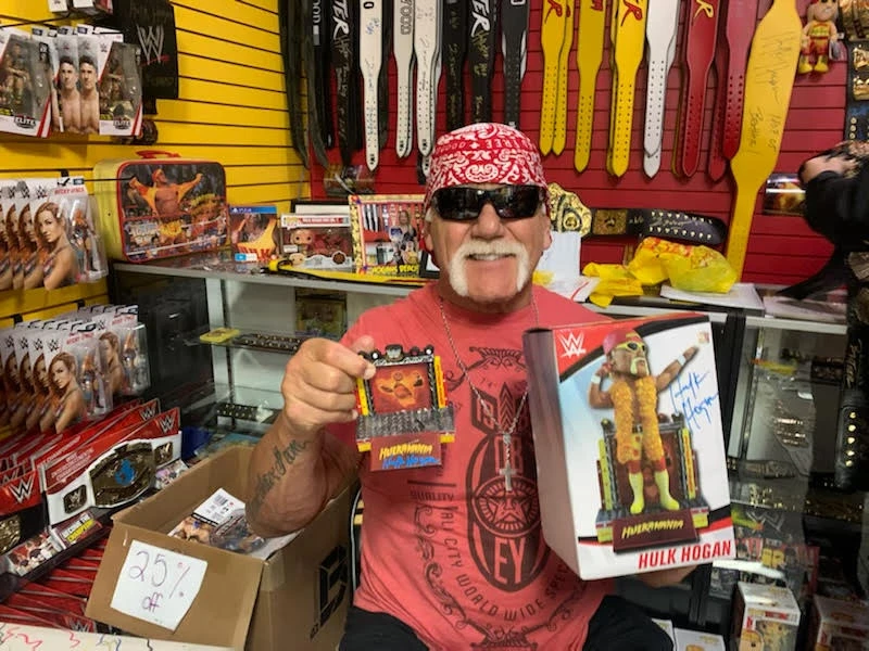 Hogan's Beach Shop AUTOGRAPHED TOYS & FIGURES WWE Hulk Hogan Autographed Bobblehead 3 Hogan's Beach Shop AUTOGRAPHED TOYS & FIGURES WWE Hulk Hogan Autographed Bobblehead