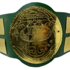 Hogan's Beach Shop AUTOGRAPHED TITLE BELTS WWF Big Green Heavyweight Champion Belt Signed